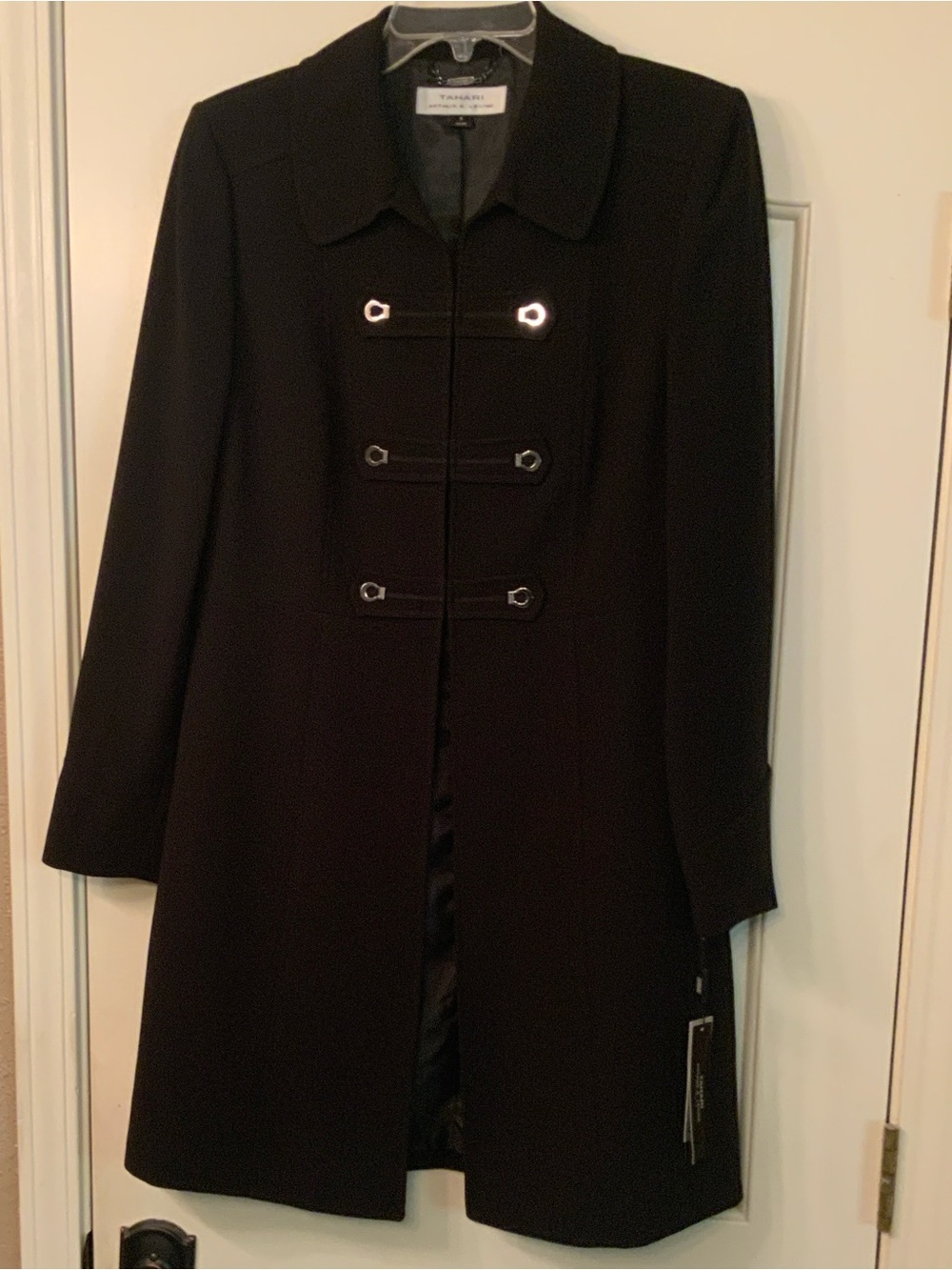 NWT Tahari ASL long Black Women’s Blazer with Slacks